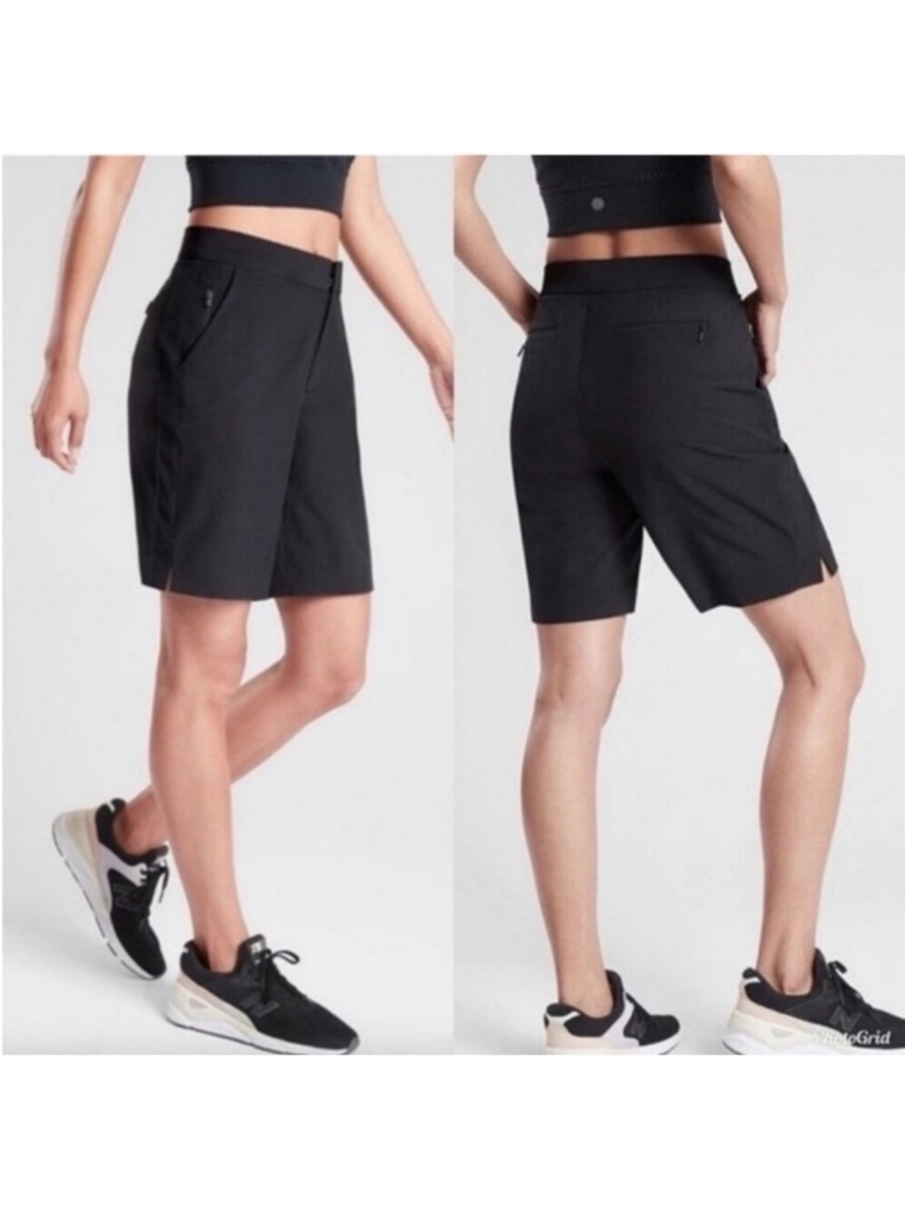 Athleta Tribeca 7" Bermuda Short Black